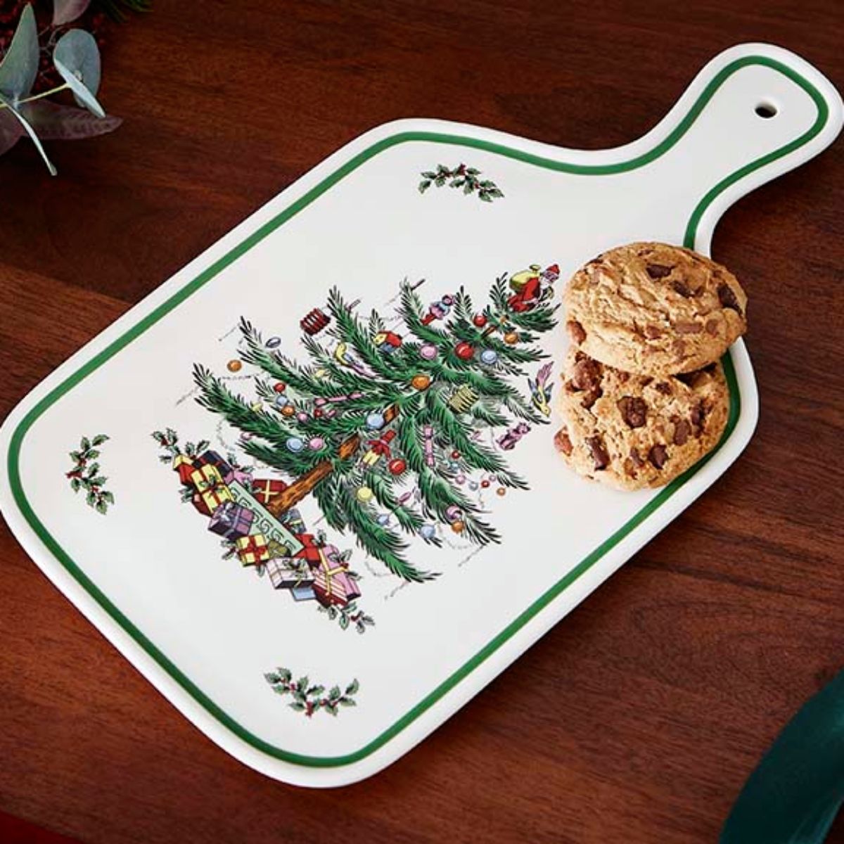 Christmas Tree 13.5 Inch Serving Board image number null